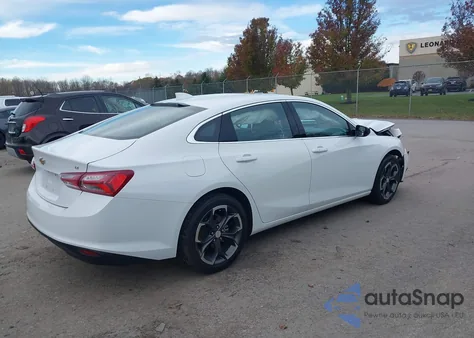 2022 Chevrolet Malibu Fwd Lt из США, поврежденный, VIN 1G1ZD5ST0NF176043